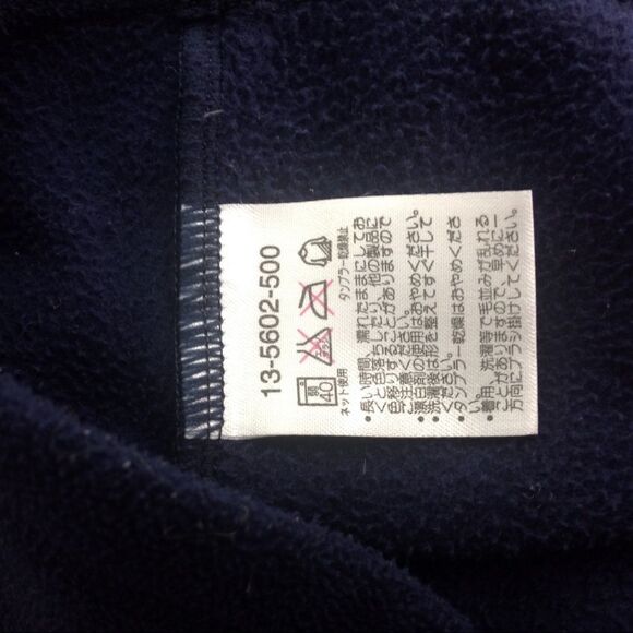 MIKI HOUSE Navy Mock Neck Long Sleeve Fleece 6YR - Picture 5 of 5